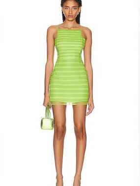 NWT STAUD Jacob dress In‎ kiwi Sz 14